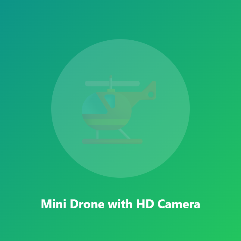 Mini Drone with HD Camera