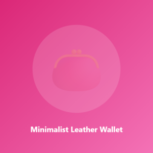 Minimalist Leather Wallet